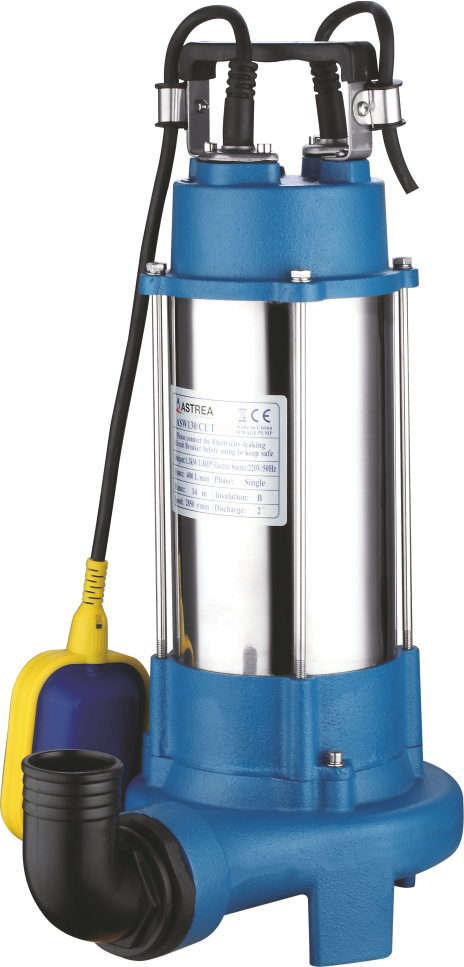 ASW130/CUT Kesme Sistemli Dalgıç Atık Su Pompaları